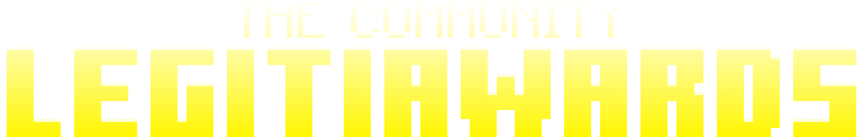 Community LegitiAwards Wordmark